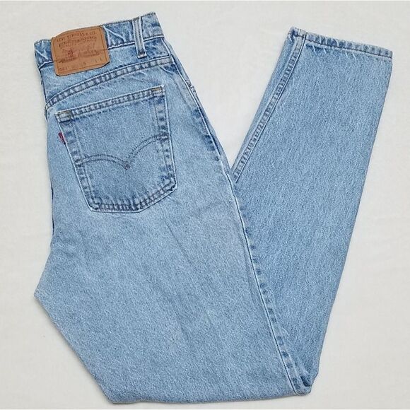 Vintage levi's 551 high rise relaxed tapered jeans - Picture 3 of 12